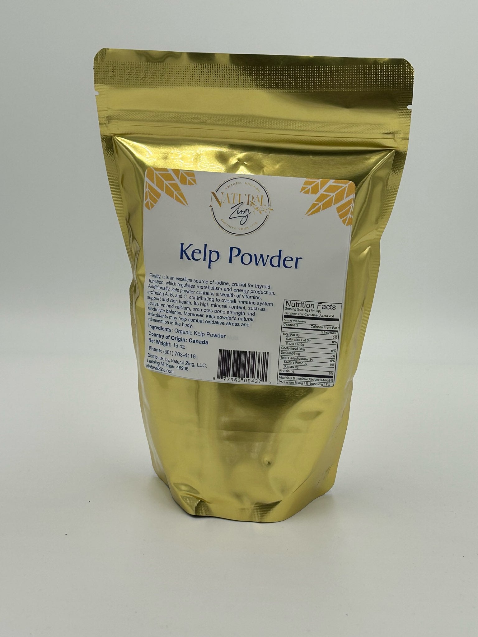 Kelp Powder (Fine Ground) 16 oz