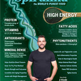 Raw Spirulina Crispies (Vegan Grown) - Natural Zing