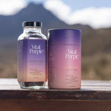 Vital Purple: High Flavanol Cocoa Nibs 10z | High Antioxidant | Low Cadmium | Raw Cacao - Natural Zing