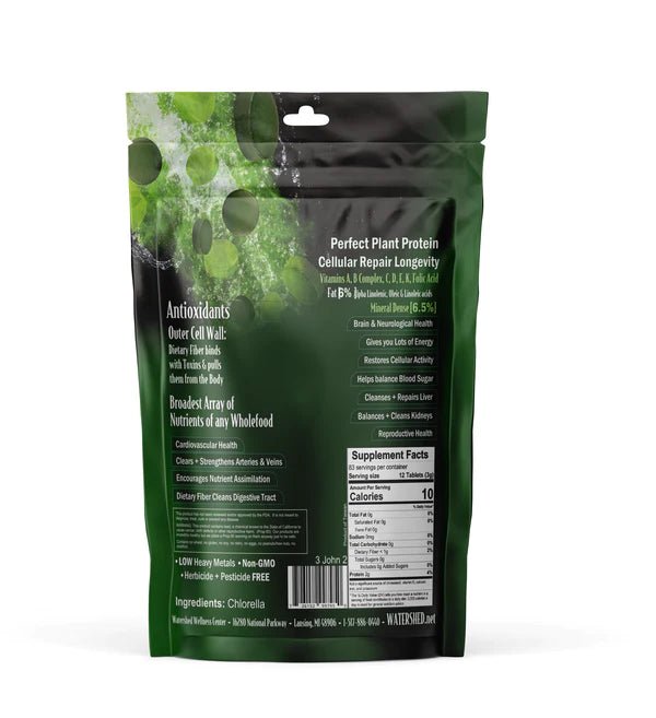 100% Chlorella Tablets - Natural Zing