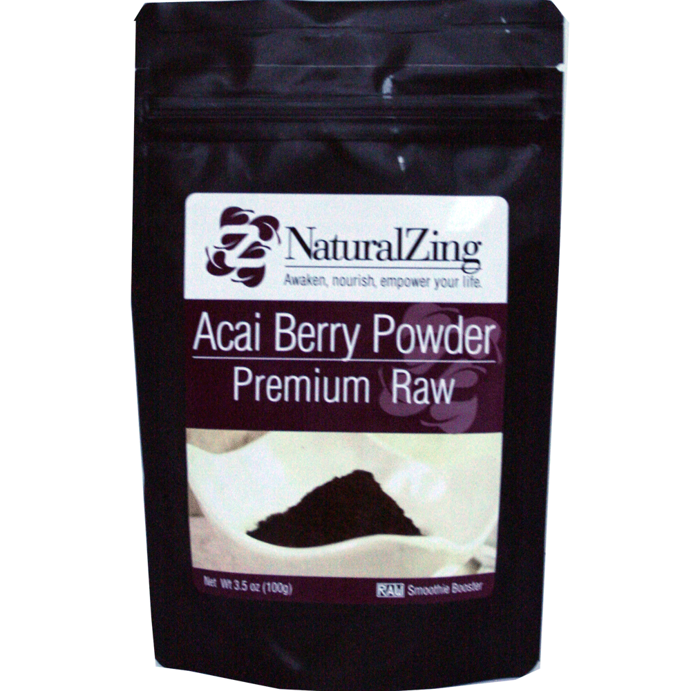 Acai Powder 3.5 oz - Natural Zing