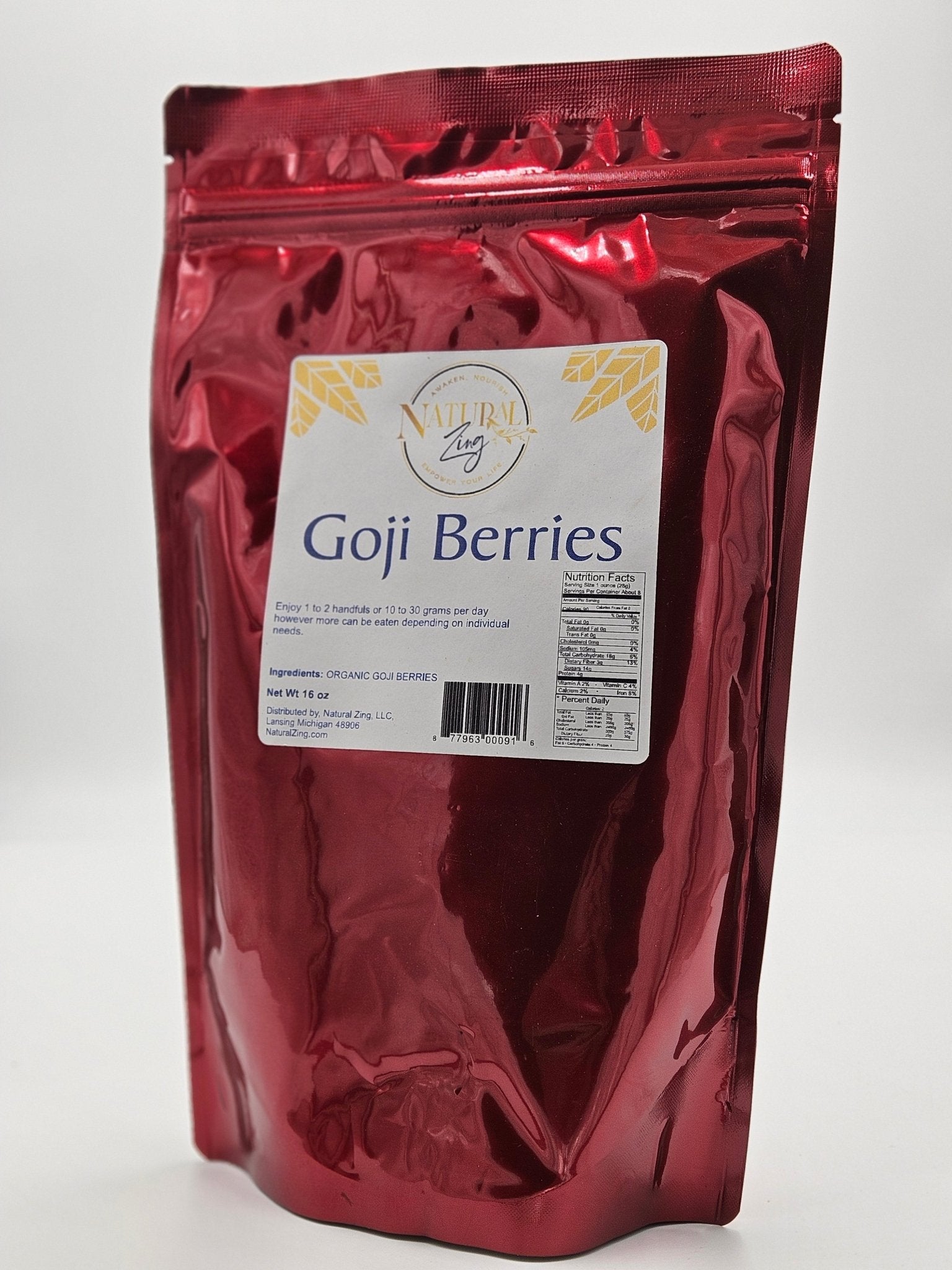 Authentic Tibetan Goji Berries 16 oz