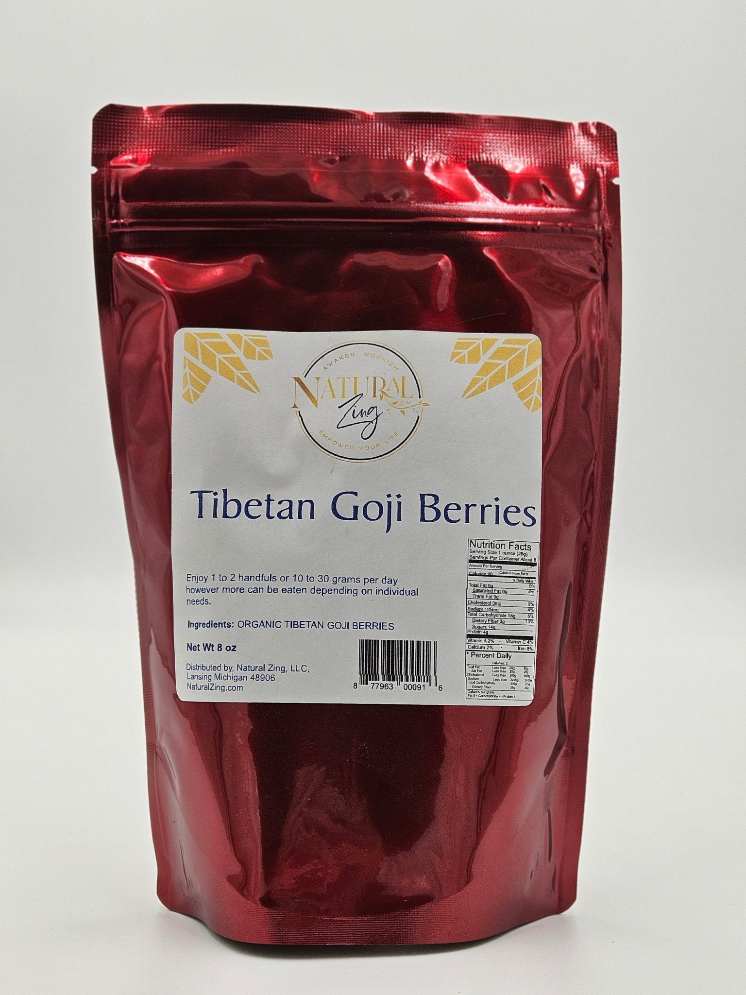 Authentic Tibetan Goji Berries 8 oz
