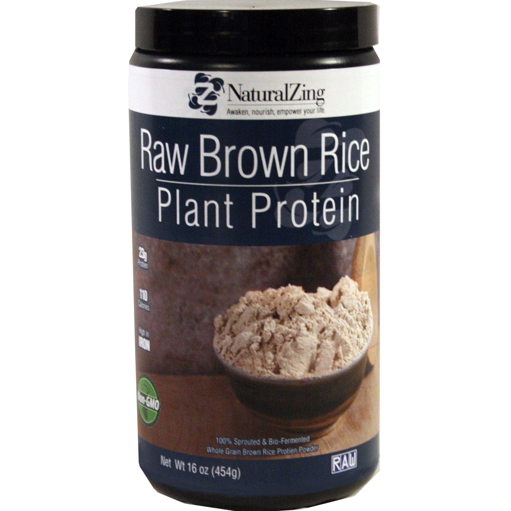 Brown Rice Protein 16 oz - Natural Zing