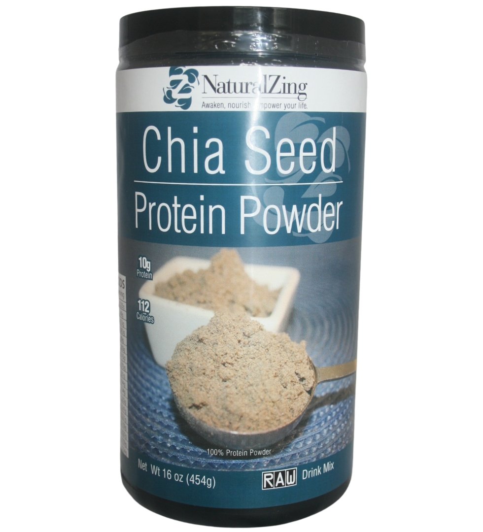 Chia Protein Powder 16 oz - Natural Zing