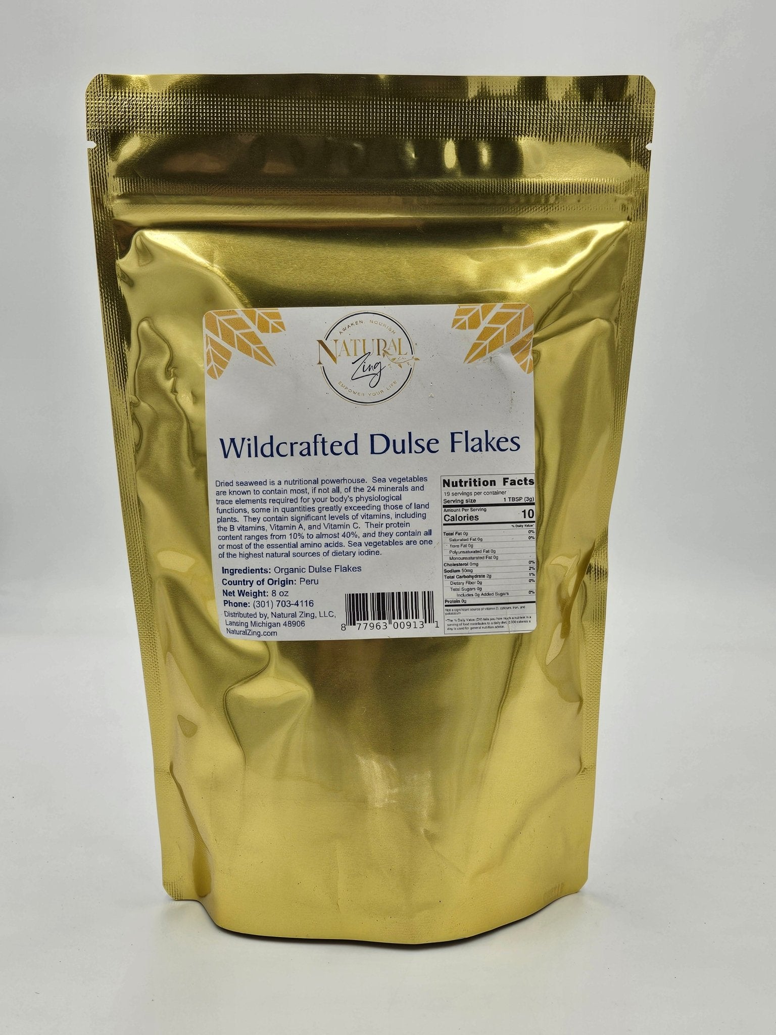 Dulse Flakes (Raw) 8 oz