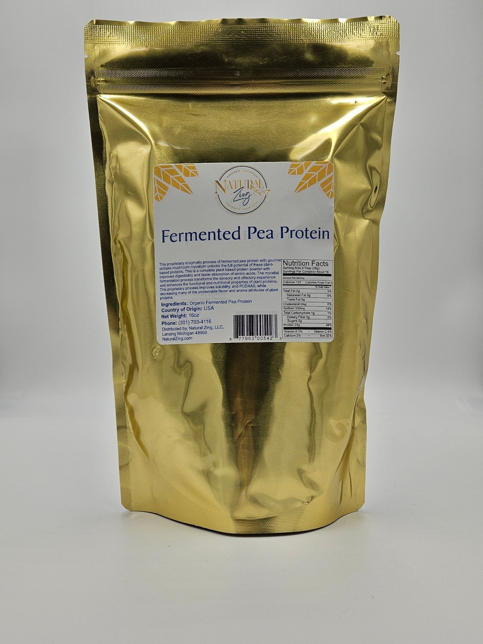 Fermented Pea Protein 16 oz