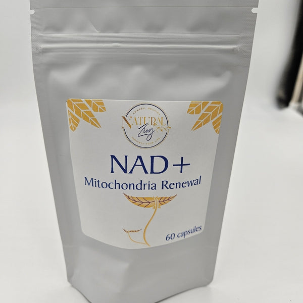 Mitochondria Renewal (NADH) (60 Capsules) - Natural Zing