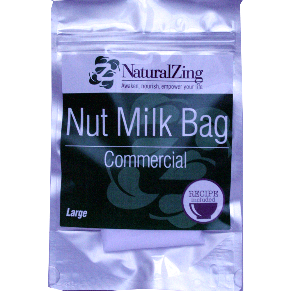 Nut Milk Bag, Jumbo (Fine Mesh) 5 gallon - Natural Zing