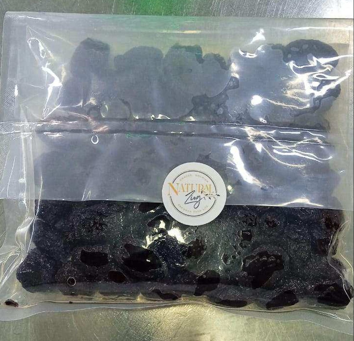 Peruvian Black Dried Olives (Aji Spiced, Pitted) 5oz