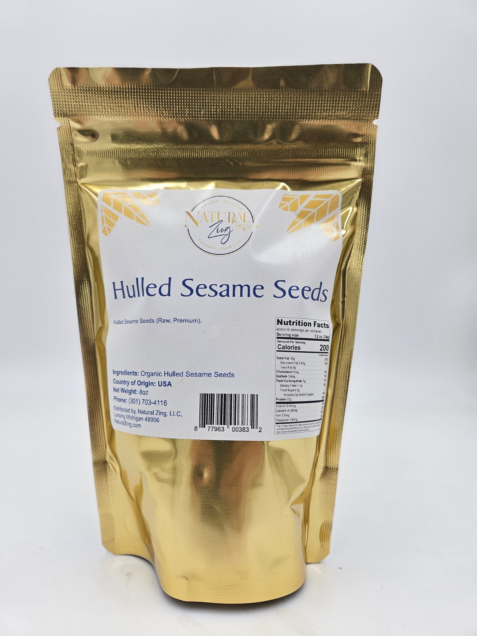 Sesame Seeds (hulled) 16 oz