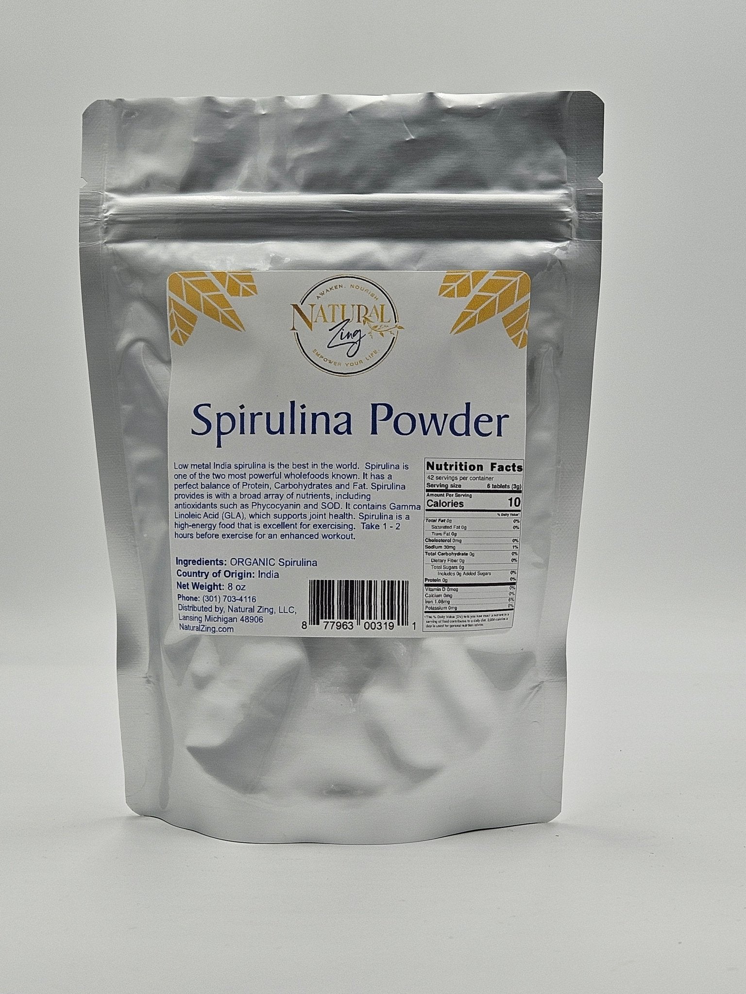 Spirulina Powder 8 oz