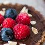 Dark Chocolate and Blackberry Tart - Natural Zing