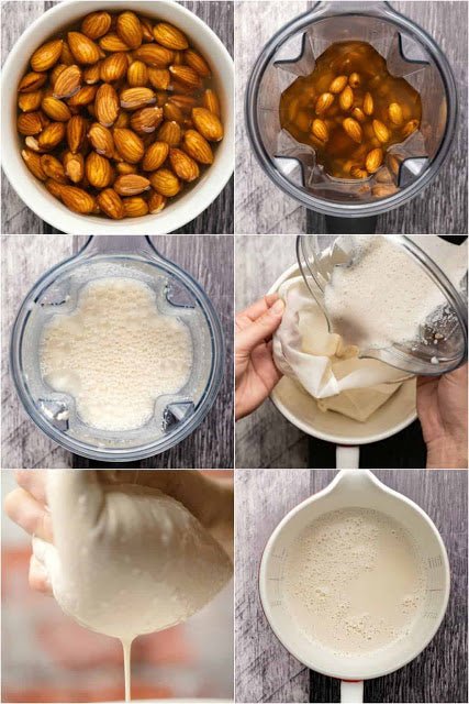 How to Make Homemade Almond Milk - Natural Zing