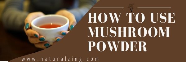 How to Use Mushroom Powder - Natural Zing