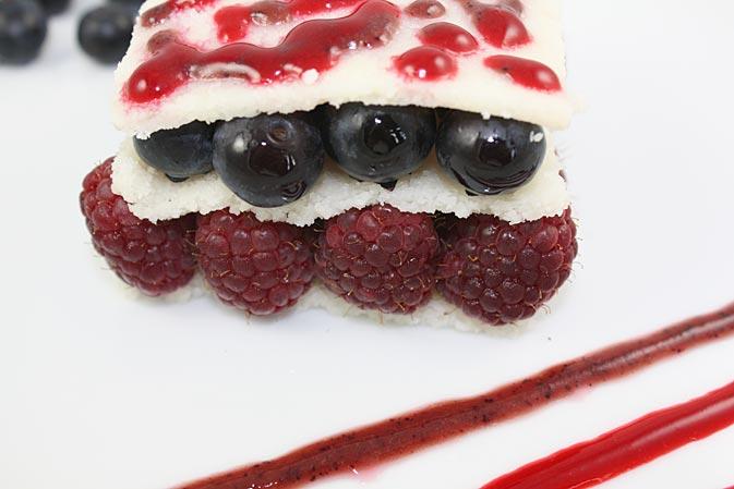 The Red, White & Blue Berry Dessert - Natural Zing