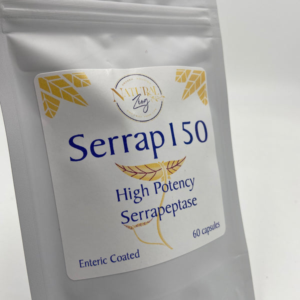 Serrap150 (Highly Potent Serrapeptase) (60 Capsules)