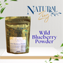 Wild Blueberry Powder | Antioxidants | Wildcrafted, Selected, Rare | Anthocyanins | 8.8 oz