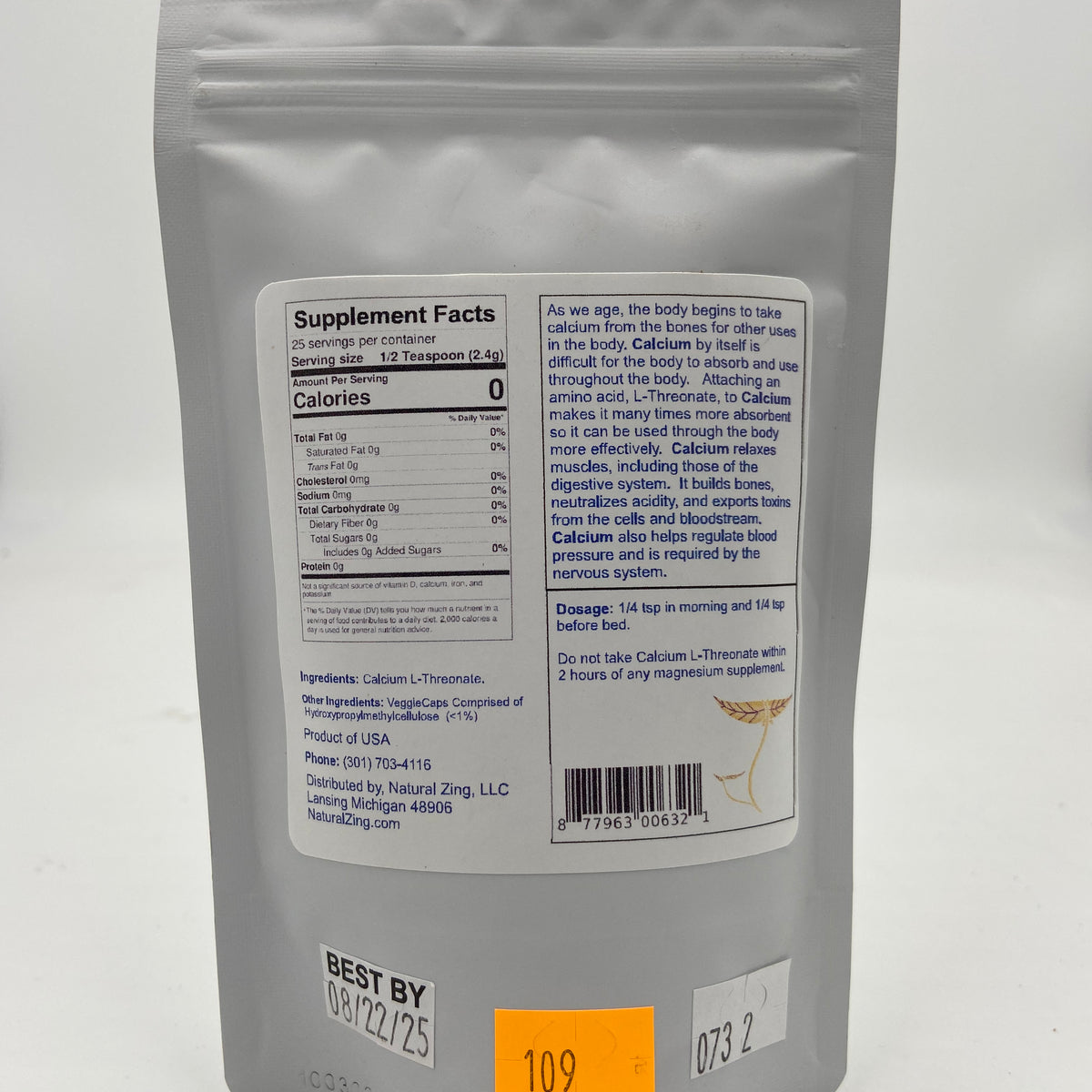 Bone Builder: Calcium-L-Threonate Powder