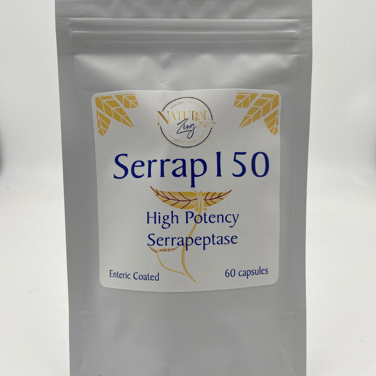 Serrap150 (Highly Potent Serrapeptase) (60 Capsules)