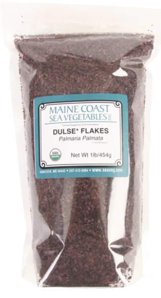 Maine Coast Dulse Flakes (Raw, Organic) 16 oz