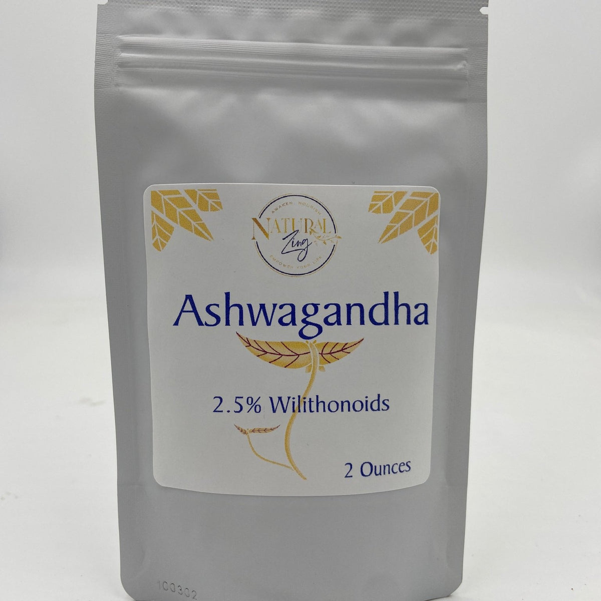 Ashwagandha Extract Powder - Natural Zing