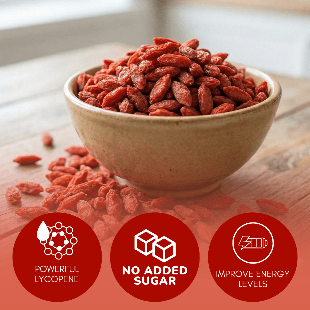 Authentic Tibetan Goji Berries - Natural Zing