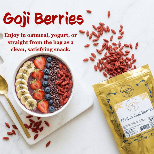 Authentic Tibetan Goji Berries - Natural Zing
