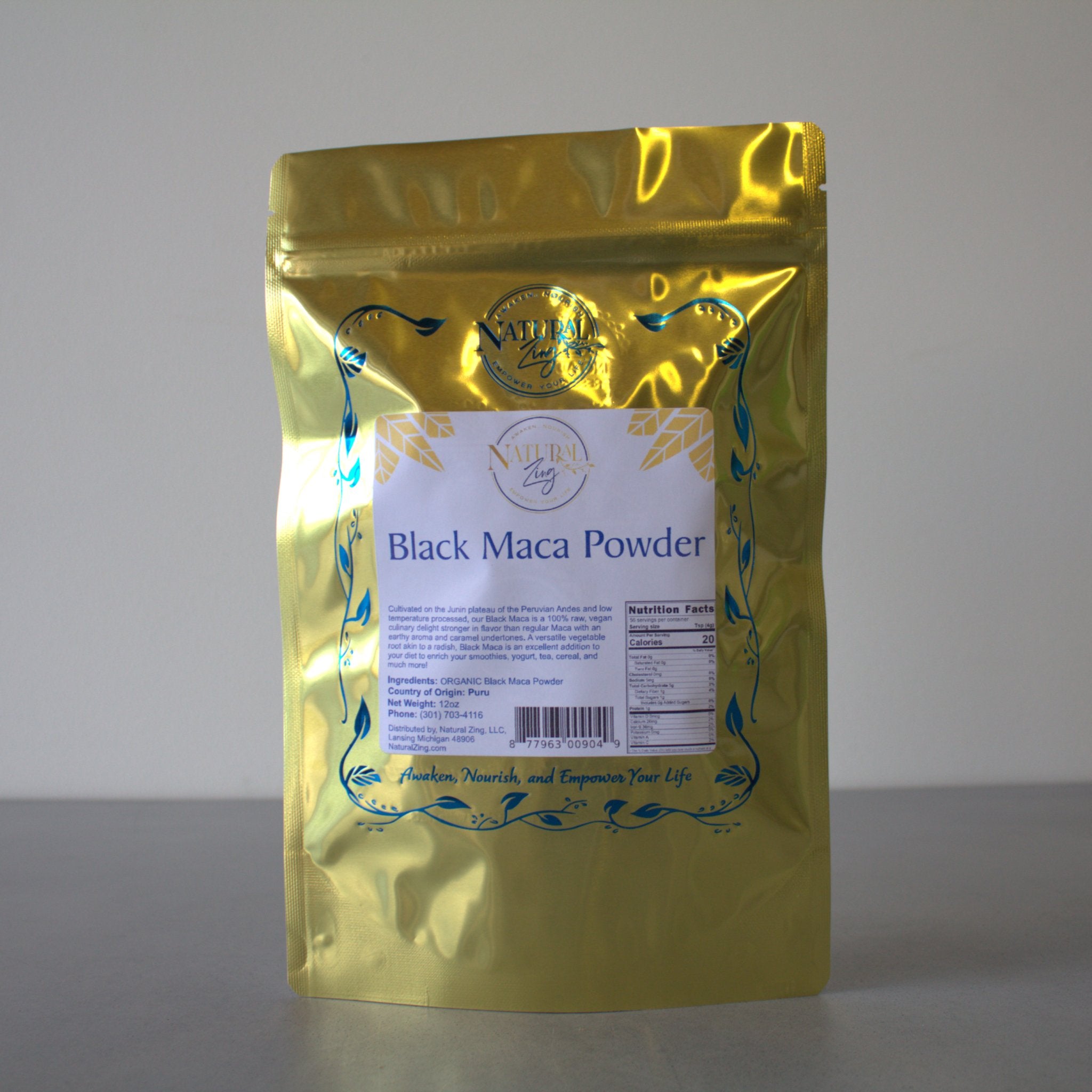 Maca Root Powder- Black – Natural Zing