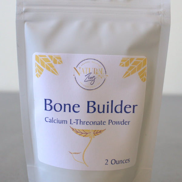 Bone Builder: Calcium - L - Threonate Powder - Natural Zing