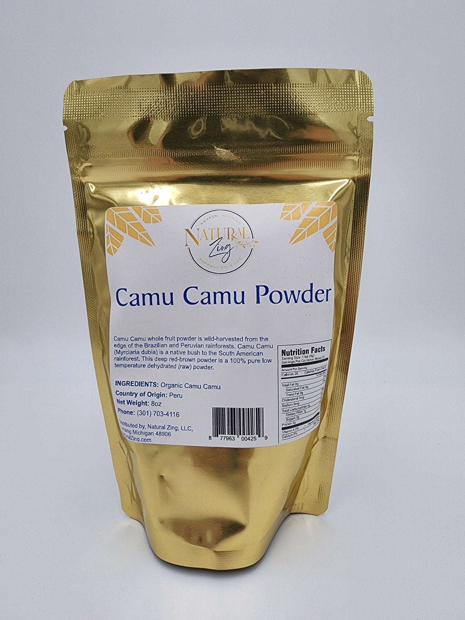 Camu Camu Powder - 12 % Vitamin C - Natural Zing