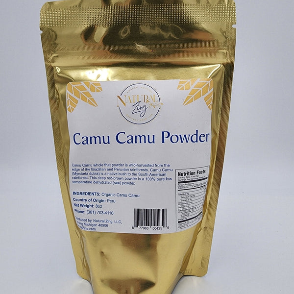 Camu Camu Powder - 12 % Vitamin C - Natural Zing