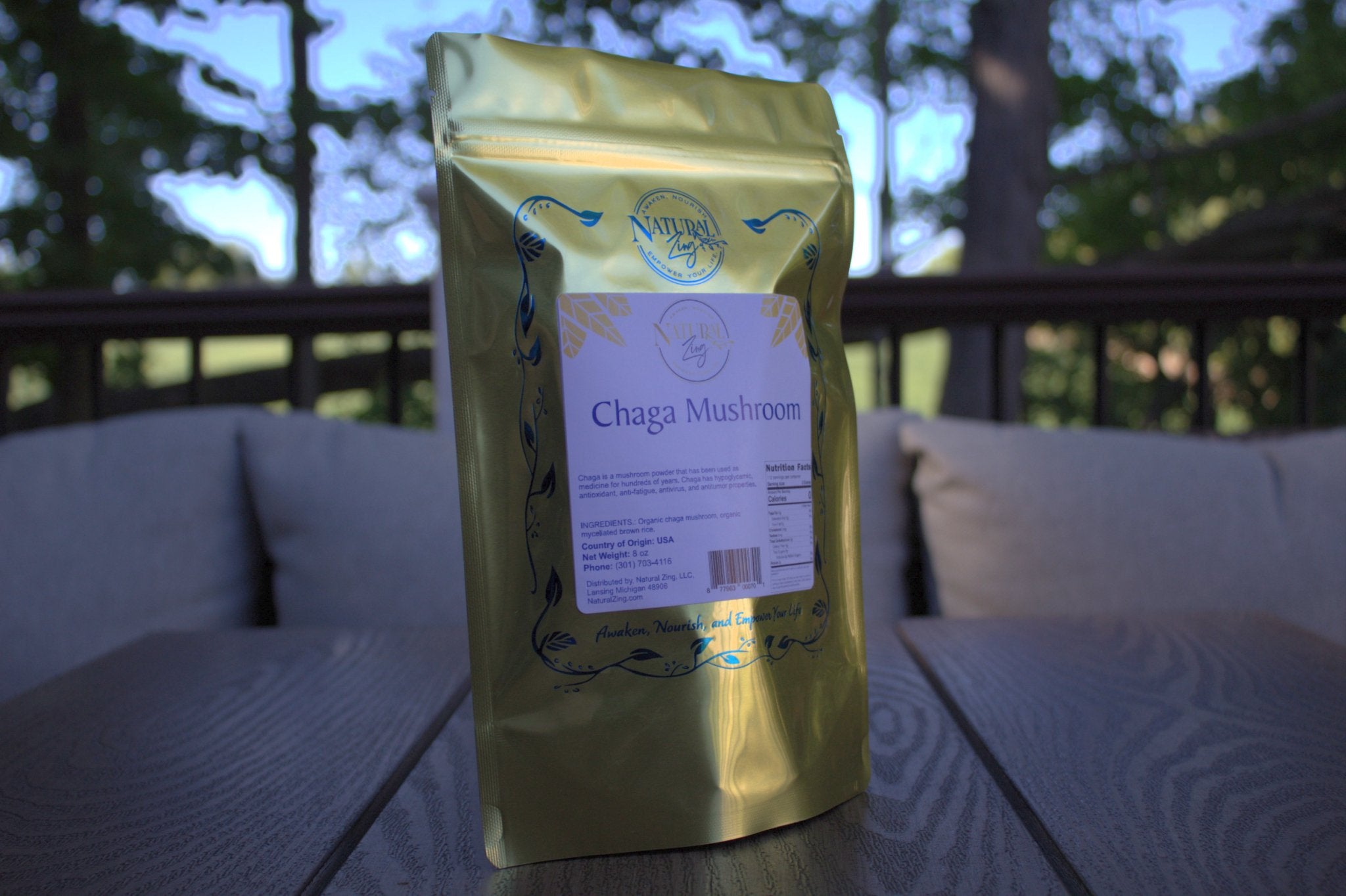 Chaga Mushroom Powder