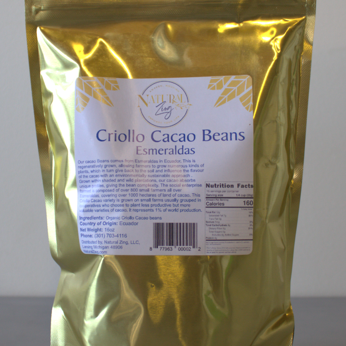 Raw Cacao Beans - Criollo