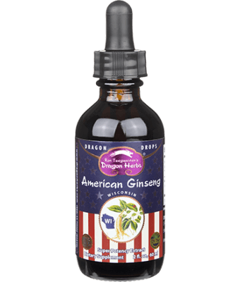 Dragon Herbs American Ginseng Drops, 2 fl oz