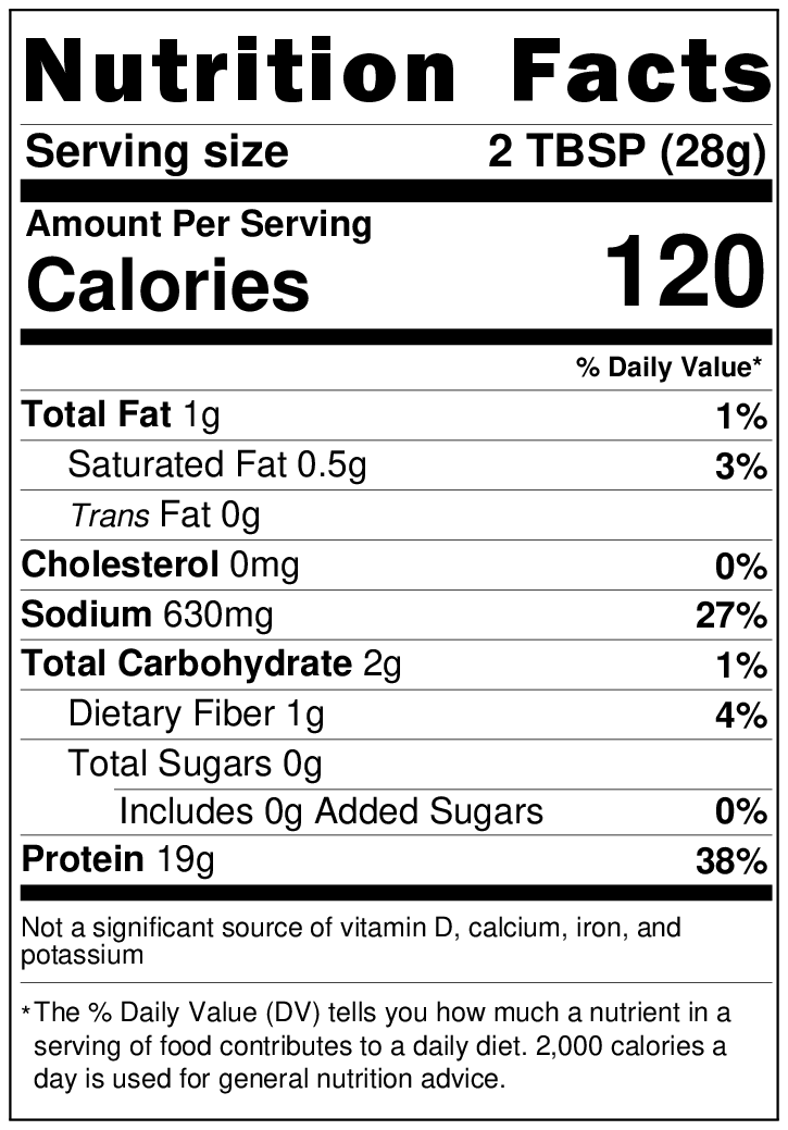 Fermented Brown Rice/Pea Protein Blend