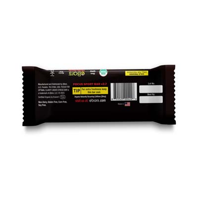 Functional Protein EBar Focus Sport - Peanut Butter Chocolate - Natural Zing