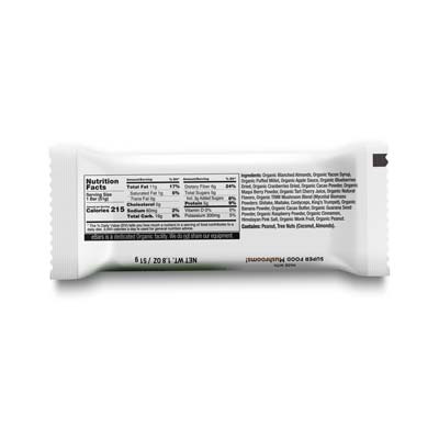 Functional Protein EBar Trim - Dark Cocoa Raspberry - Natural Zing