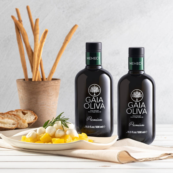 Gaia Oliva Extra Virgin Olive Oil 16.9oz (Award Winning) - Natural Zing