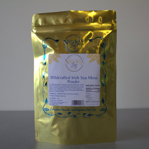 Irish Sea Moss Powder – Natural Zing