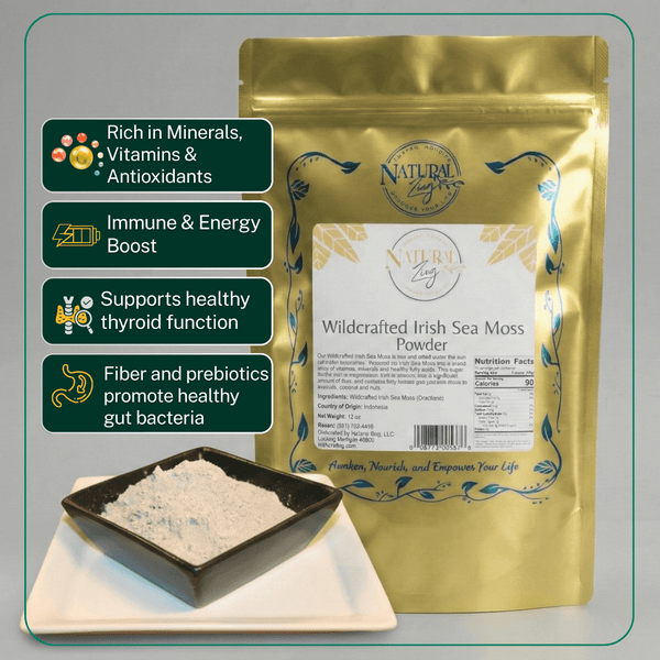 Irish Sea Moss Powder - Natural Zing