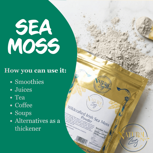 Irish Sea Moss Powder - Natural Zing