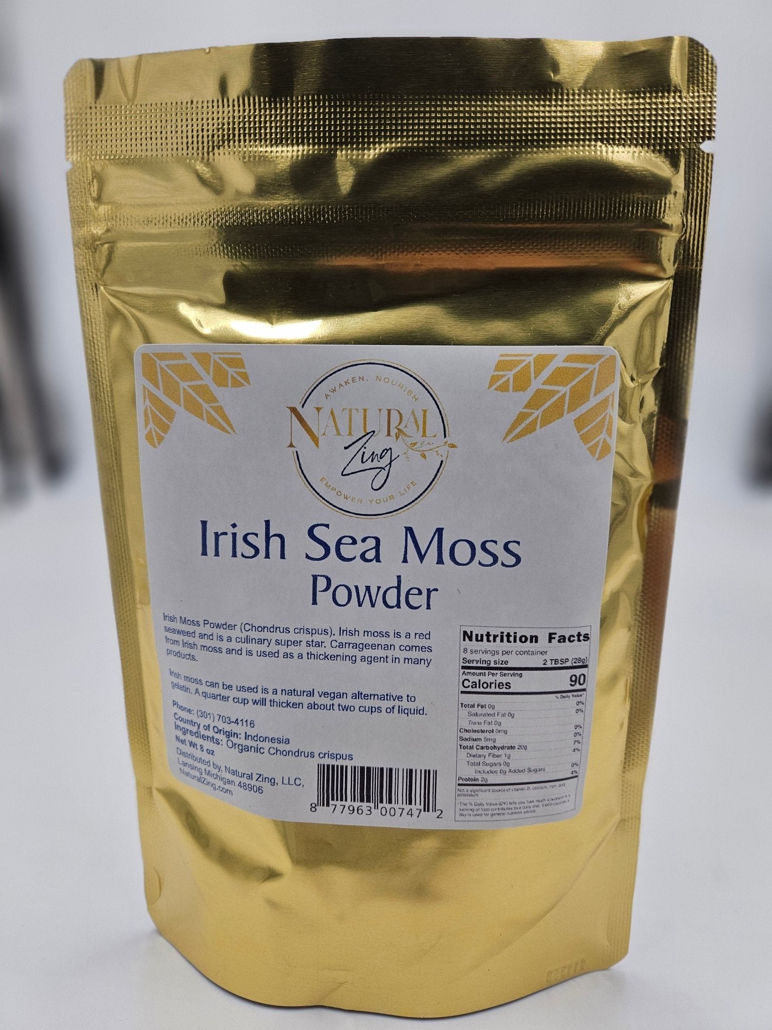 Irish Sea Moss Powder – Natural Zing