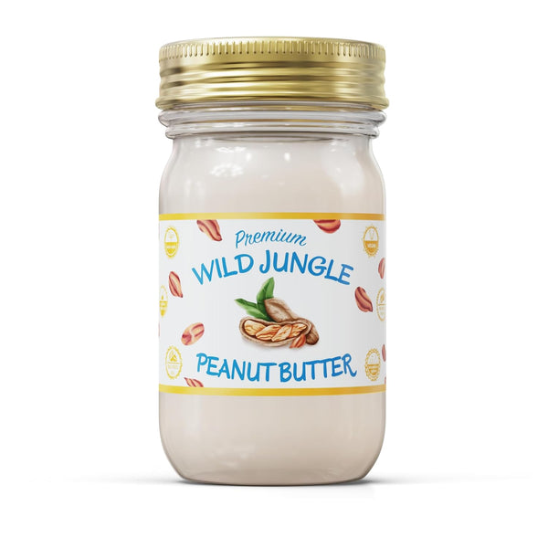 Jungle Peanut Butter | Raw Peanut Butter - Natural Zing