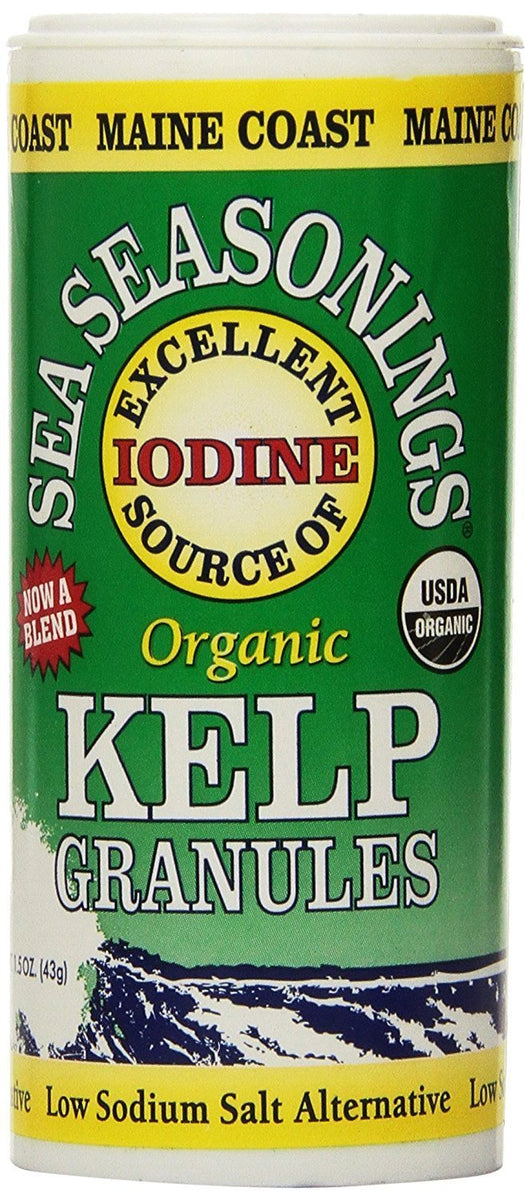 Kelp Granules Shaker (Raw, Organic) 1.5 oz - Natural Zing