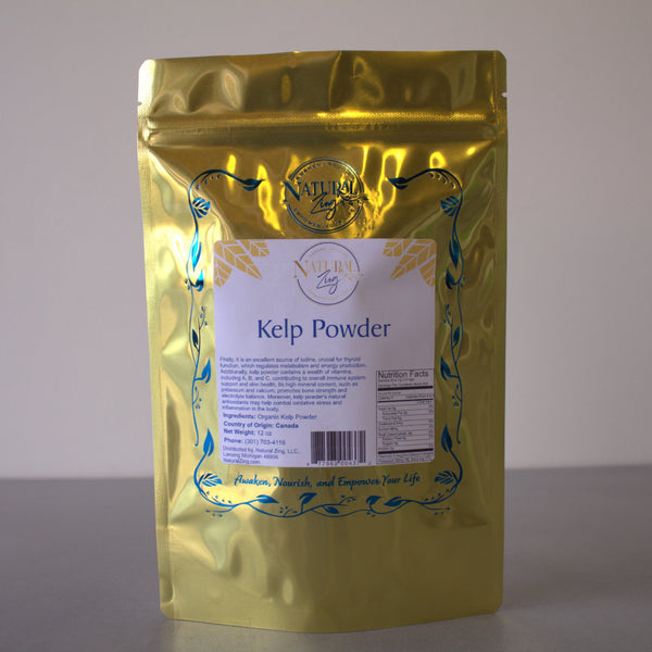 Kelp Powder (Fine Ground) - Natural Zing