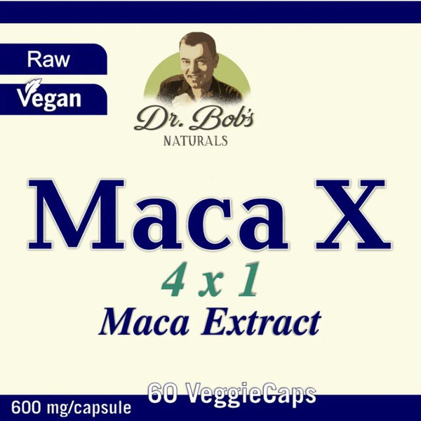 Maca 4x1 Extract Capsules (60 Capsules) - Natural Zing