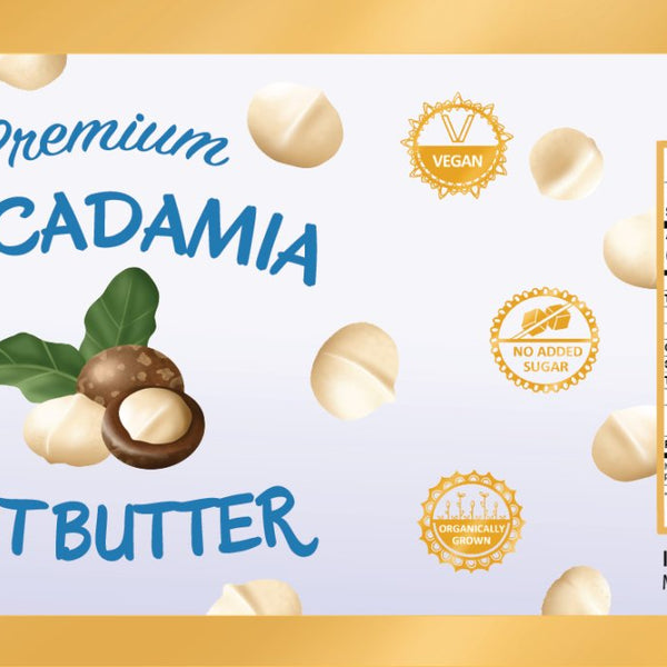 Macadamia Nut Butter 6oz - Natural Zing