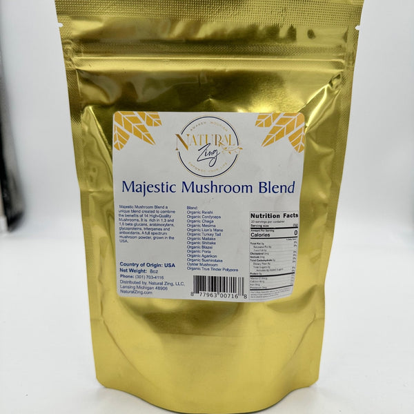 Majestic Mushroom Blend (Zura Mushroom) - Natural Zing