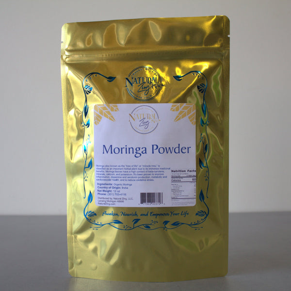 Premium Colombian Raw Moringa Powder – Natural Zing